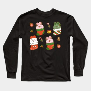 Bunnies Christmas Ornament Long Sleeve T-Shirt